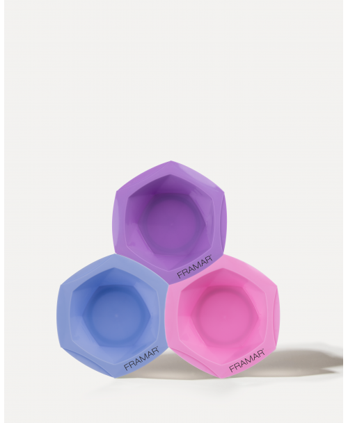 JUEGO DE 7 POCILLOS DE COLORES MOONSTONE