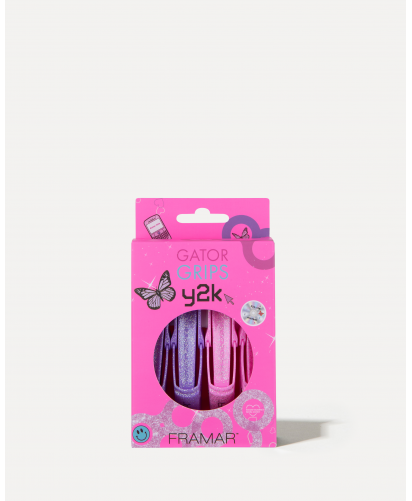 Framar Clips de Agarre Cocodrilo Mariposas Y2K 4 Und | Pinzas Seccionadoras
