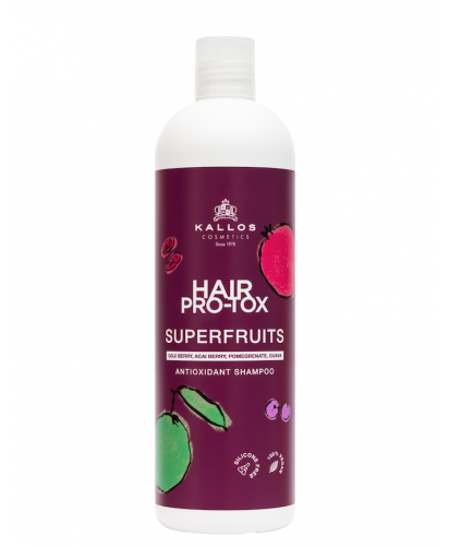 Kallos Shampoo Hair Pro-tox Superfruits 500ml - 1000ml