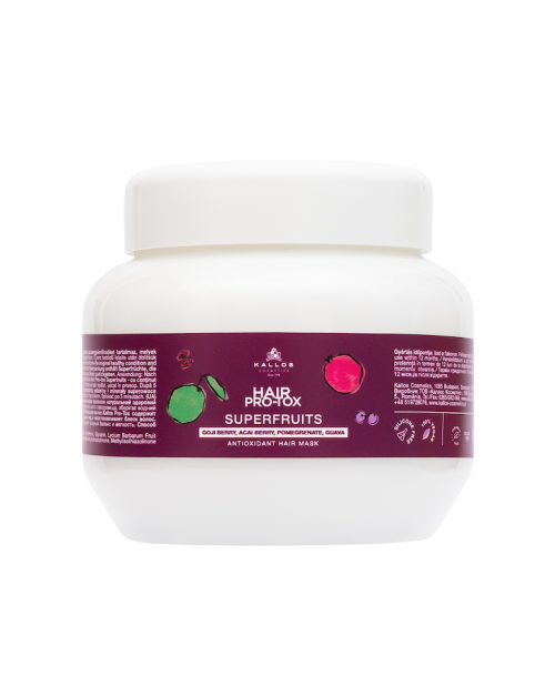 Kallos Máscara Hair Pro-tox Superfruits 275ml - 500ml y 1000ml