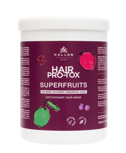 Kallos Máscara Hair Pro-tox Superfruits 275ml - 500ml y 1000ml