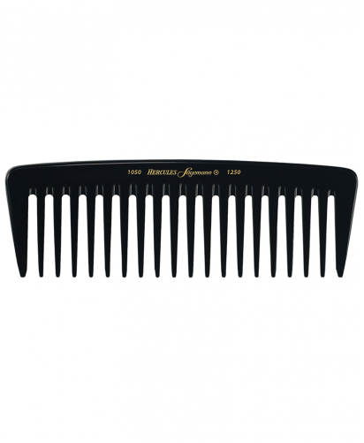 Peine para cabello rizado Hércules 1050 - 1250 · 7¼" | Dientes Anchos para Desenredado Suave y Definición