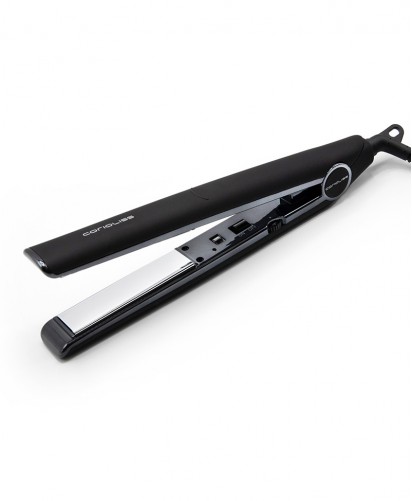 Plancha Corioliss C1 Black Soft Touch Chrome | Herramienta Profesional para Alisar y Rizar