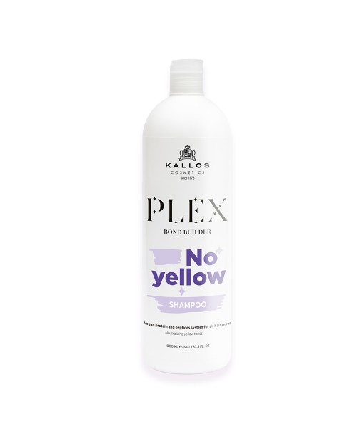 Kallos Shampoo Plex Bond Builder No Yellow 500 y 1000ml