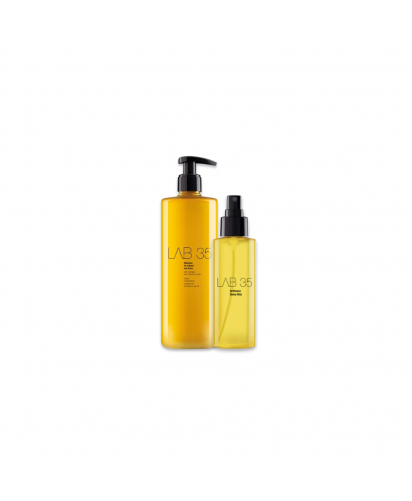 Kallos Lab35 Línea Shine Shampoo y Tónico de brillo Revitalizante | Pack 2
