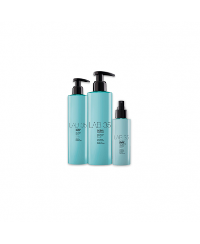 Kallos Lab35 Línea Curl Manía Shampoo acondicionador y Tónico |  Pack 3