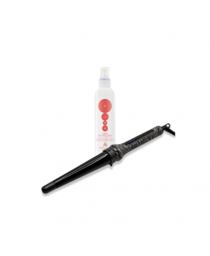 Kit Ondas Perfectas Rizador Glamour Wand Corioliss + Mejorador de Volumen Kallos