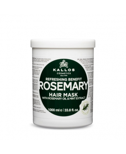 Kallos Máscara de Romero | Tratamiento para Fortalecer y Estimular el crecimiento capilar (275ml - 1000ml)