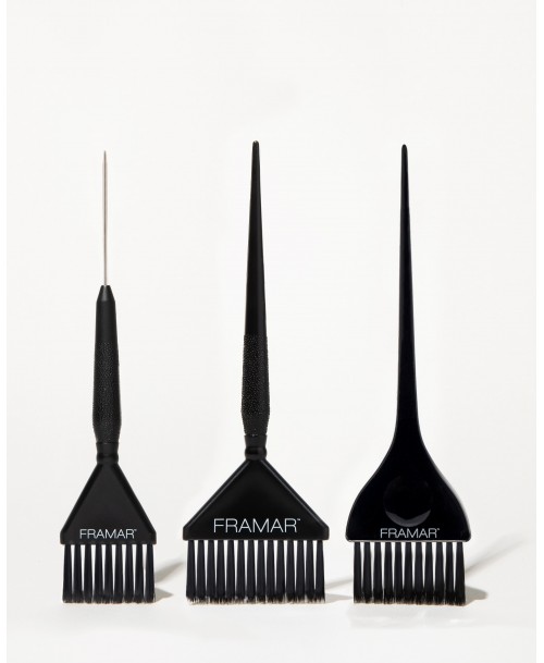 Family Pack Brush Set Black – 3 Pack