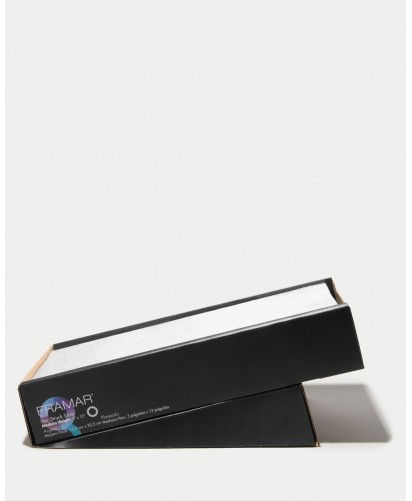 Hojas de Aluminio Framar Star Struck Embossed | Pre-cortadas 13x30cm (500 Hojas)