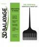 Peine 3D Balayage - Negro