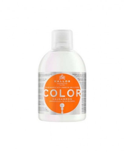 Kallos Shampoo Color 1000ml | Protección y Brillo  para Cabello Teñido