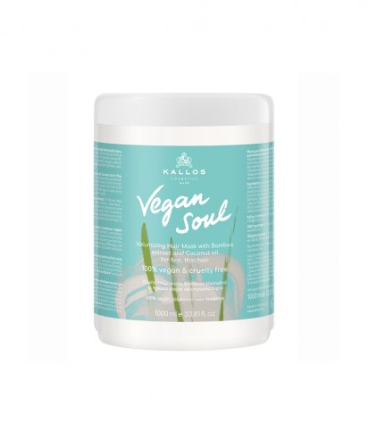 Vegan Soul – Máscara para cabello fino 1000ml