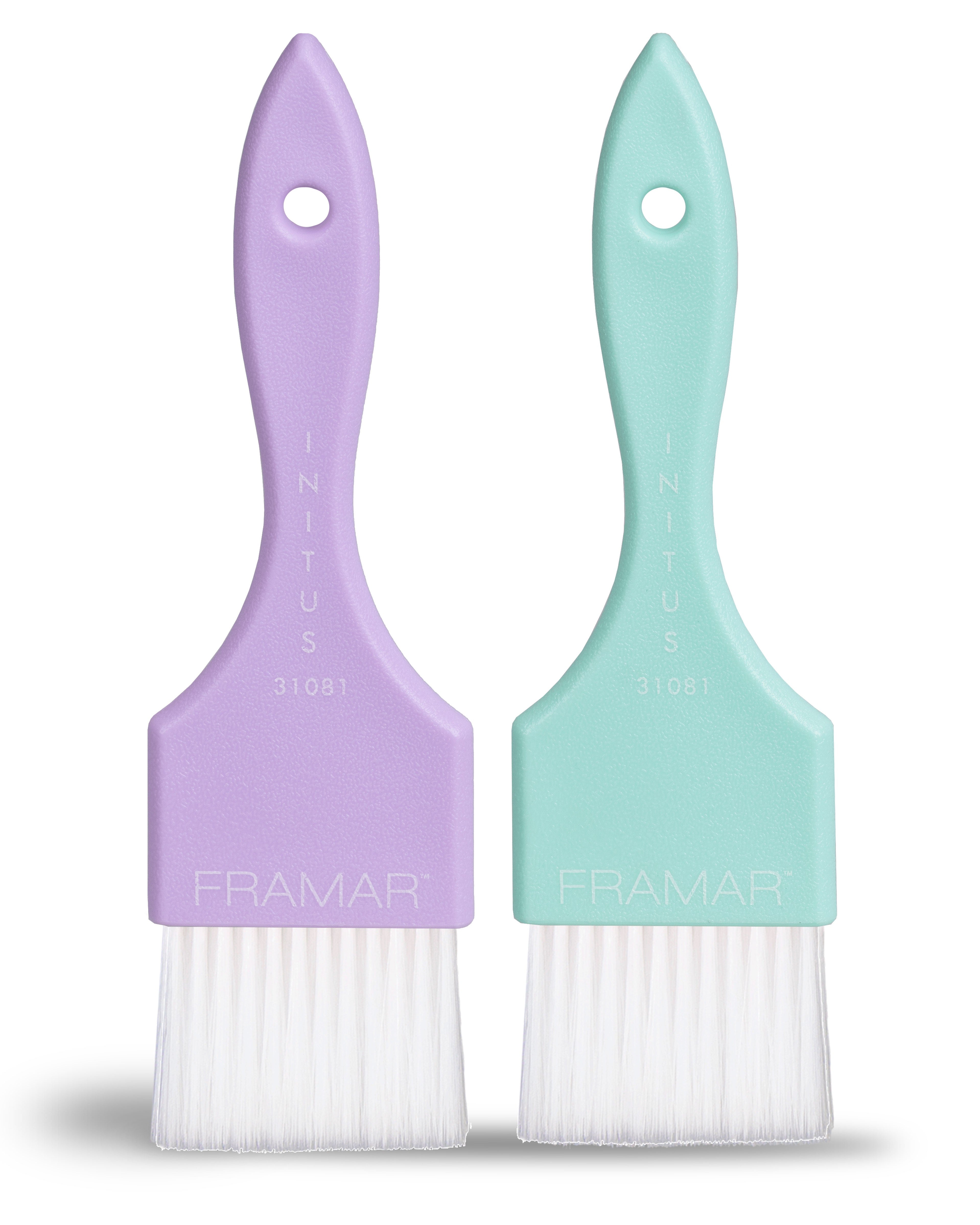Framar Brocha Power Painter Pastel 2 Pack | Set Paddle Brush