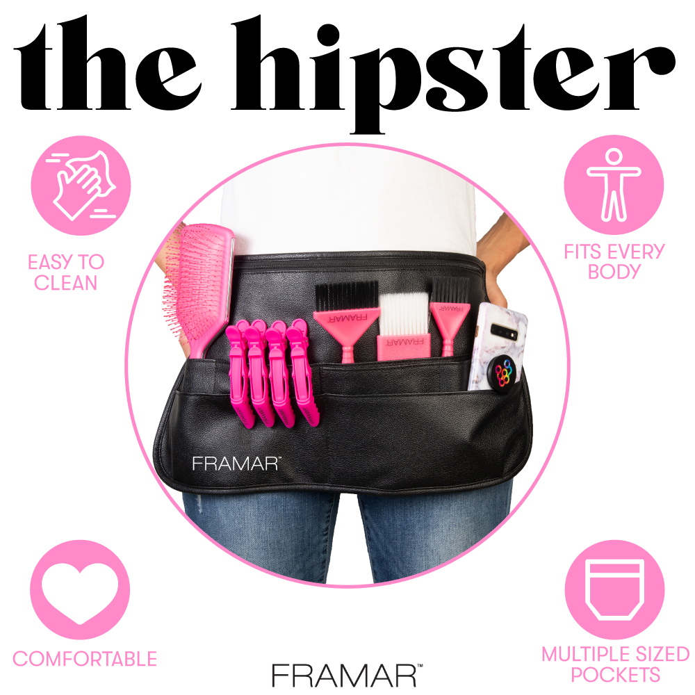 Framar Cinturón de Herramientas Hipster | Organizador Profesional Porta-Brochas - imagen 4