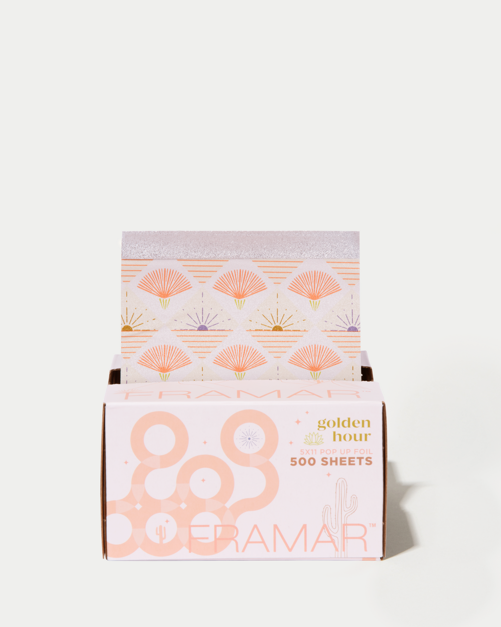 Framar Pop Ups Golden Hour 500 Hojas | Aluminio Pre-cortado