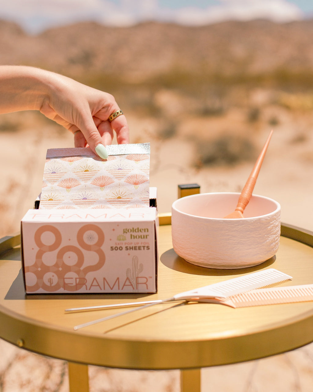 Framar Pop Ups Golden Hour 500 Hojas | Aluminio Pre-cortado - imagen 3