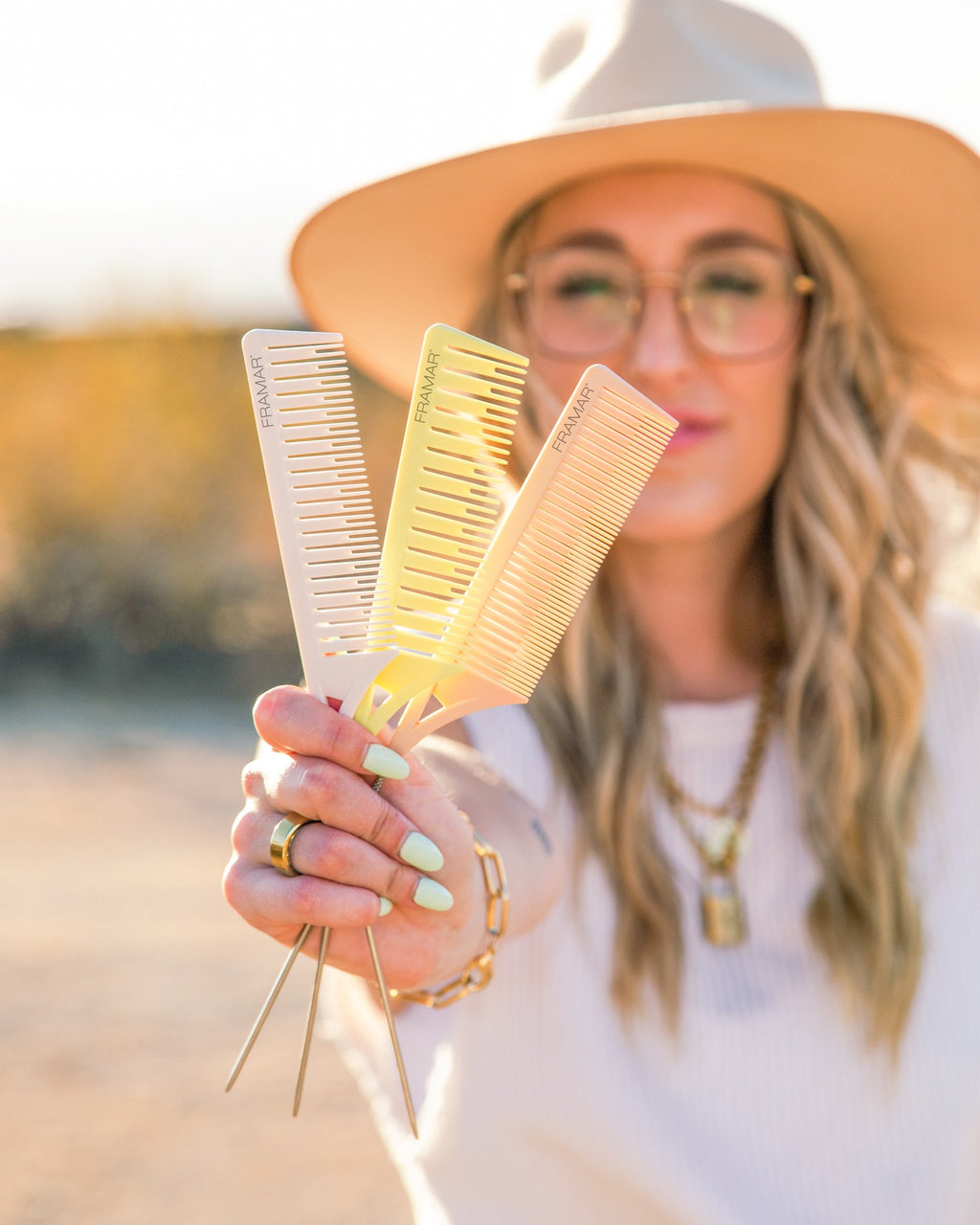Framar Peine Balayage Dreamweaver Golden Hour | Precisión