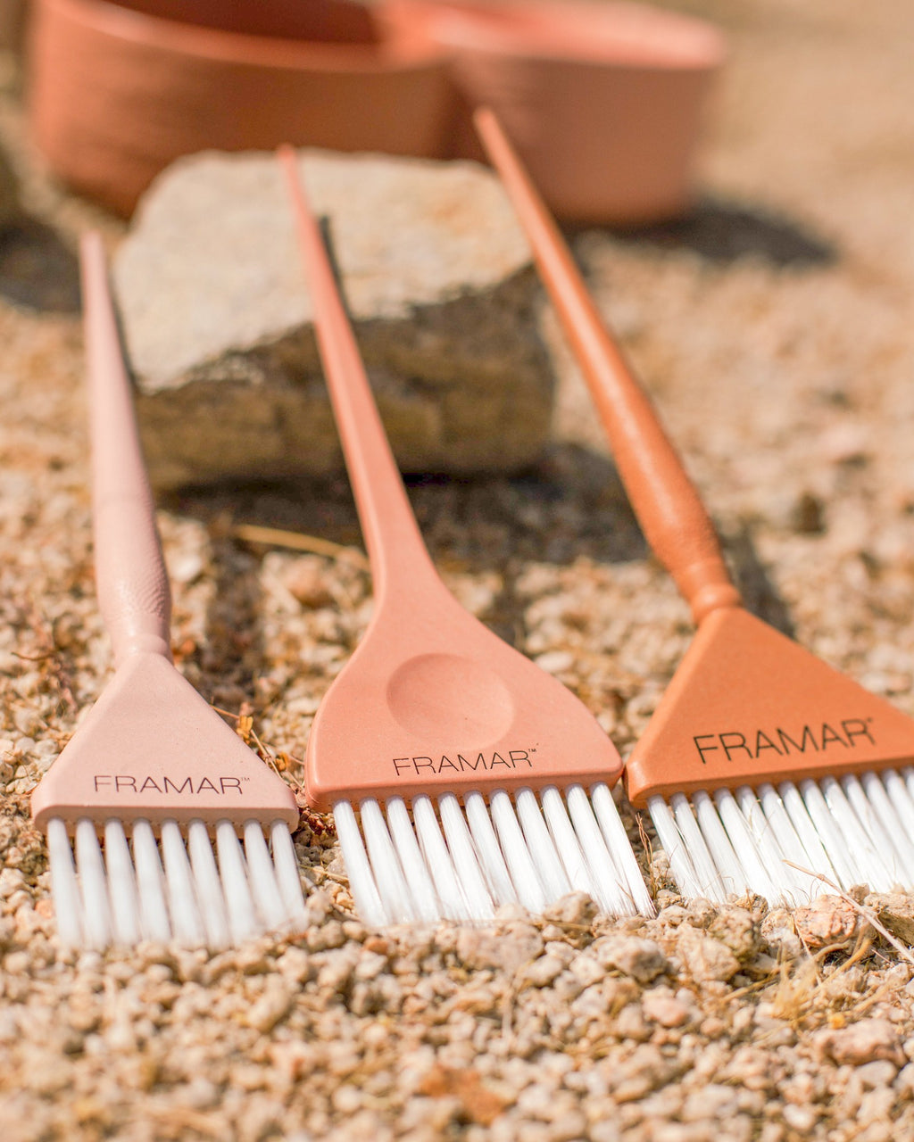 Framar Set Brochas Family Pack Golden Hour 3 Piezas | Versatilidad - imagen 3