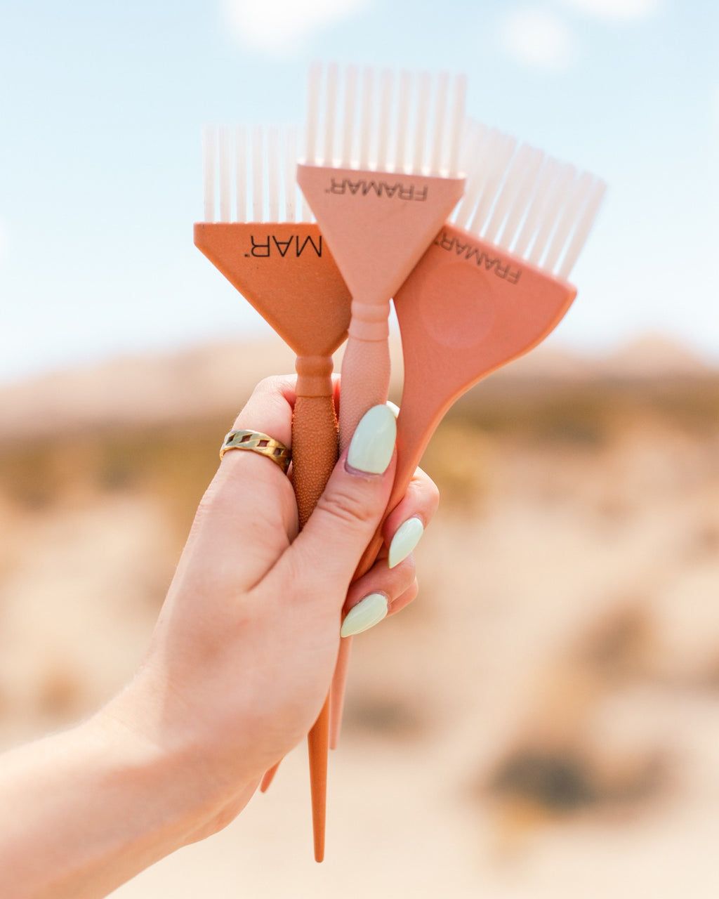 Framar Set Brochas Family Pack Golden Hour 3 Piezas | Versatilidad - imagen 5