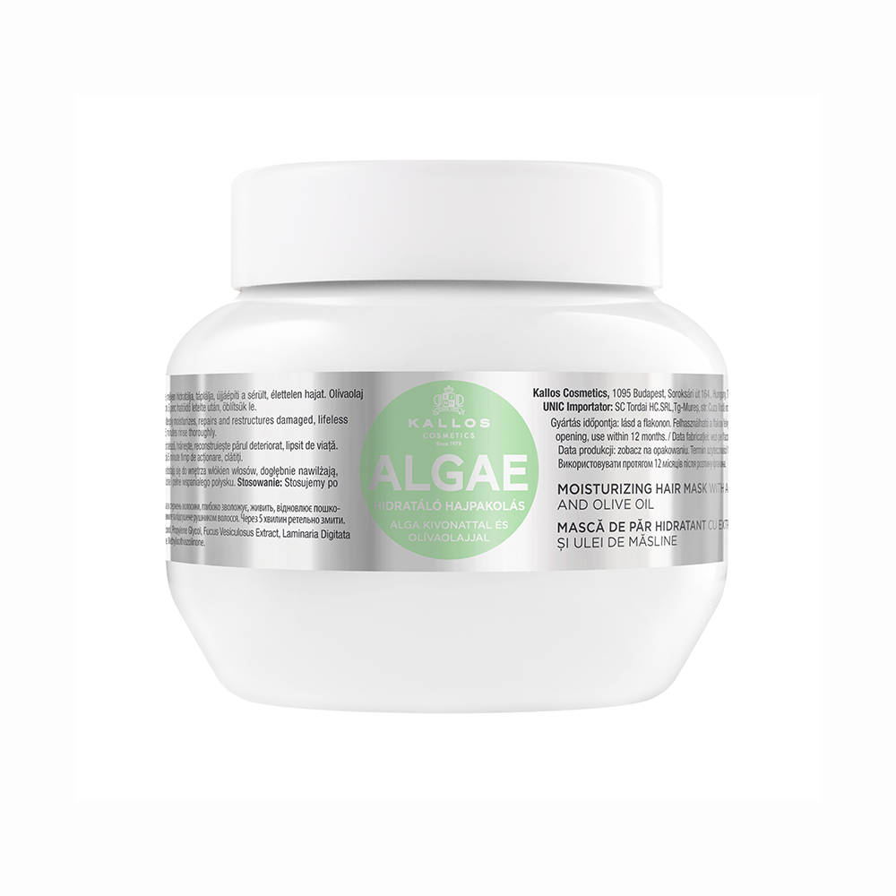 Máscara Kallos Algae | Hidratación y Minerales Marinos 275-1000ml