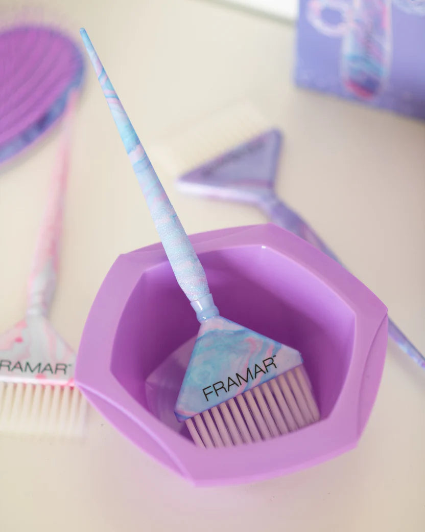 Framar Set Brochas Big Daddy Moonstone 3 Pack | Pinceles de Tintura Profesional