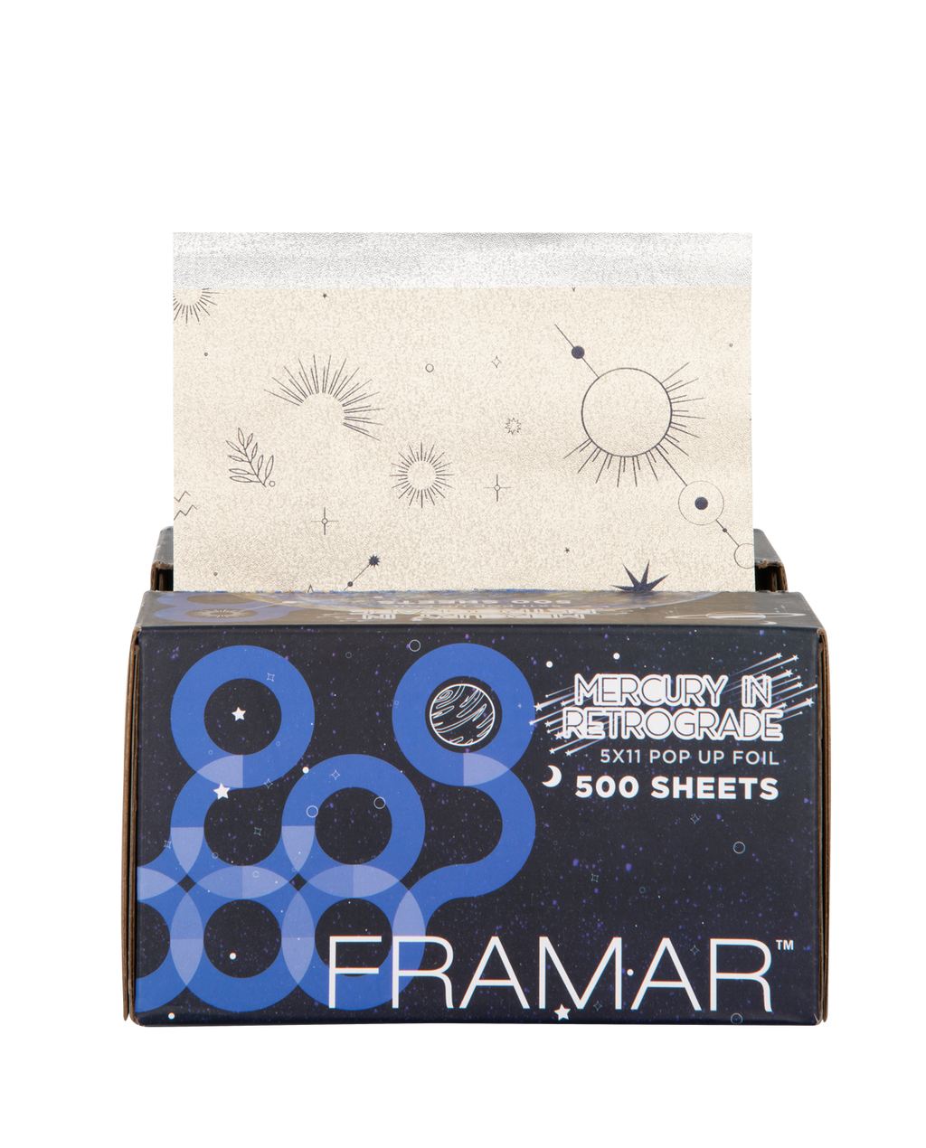 Framar Pop Ups Mercury in Retrograde 500 Hojas | Aluminio Pre-cortado de Edición Exclusiva