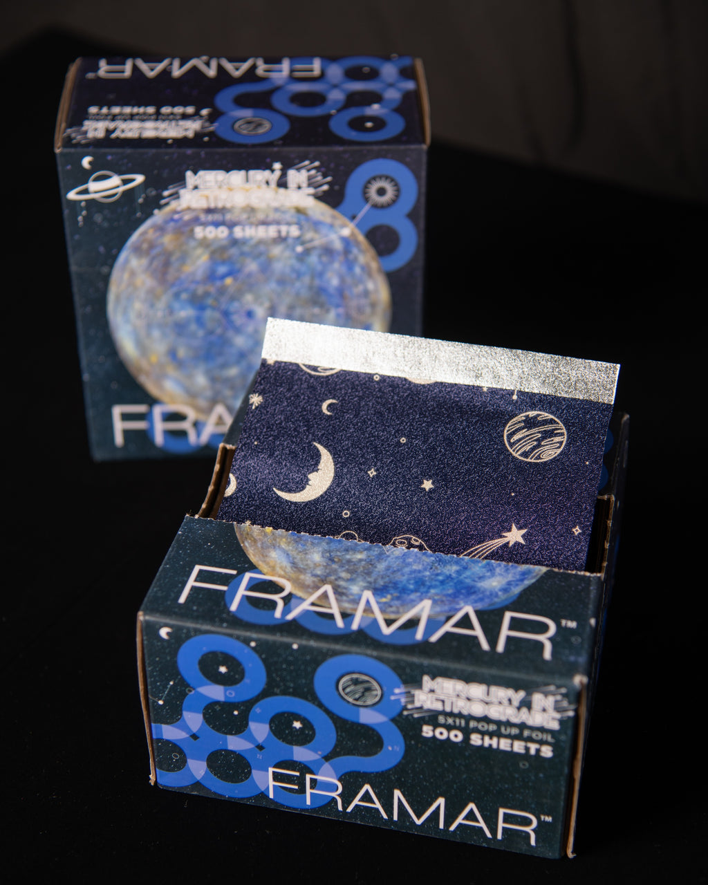 Framar Pop Ups Mercury in Retrograde 500 Hojas | Aluminio Pre-cortado de Edición Exclusiva - imagen 4