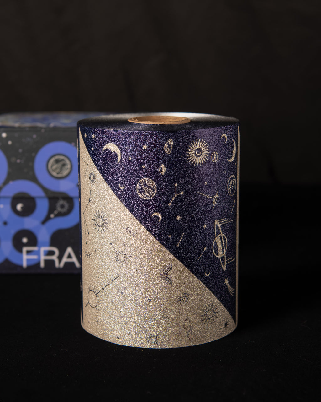 Framar Papel Aluminio Mercury in Retrograde Embossed 100m | Rollo Texturizado Cósmico - imagen 5