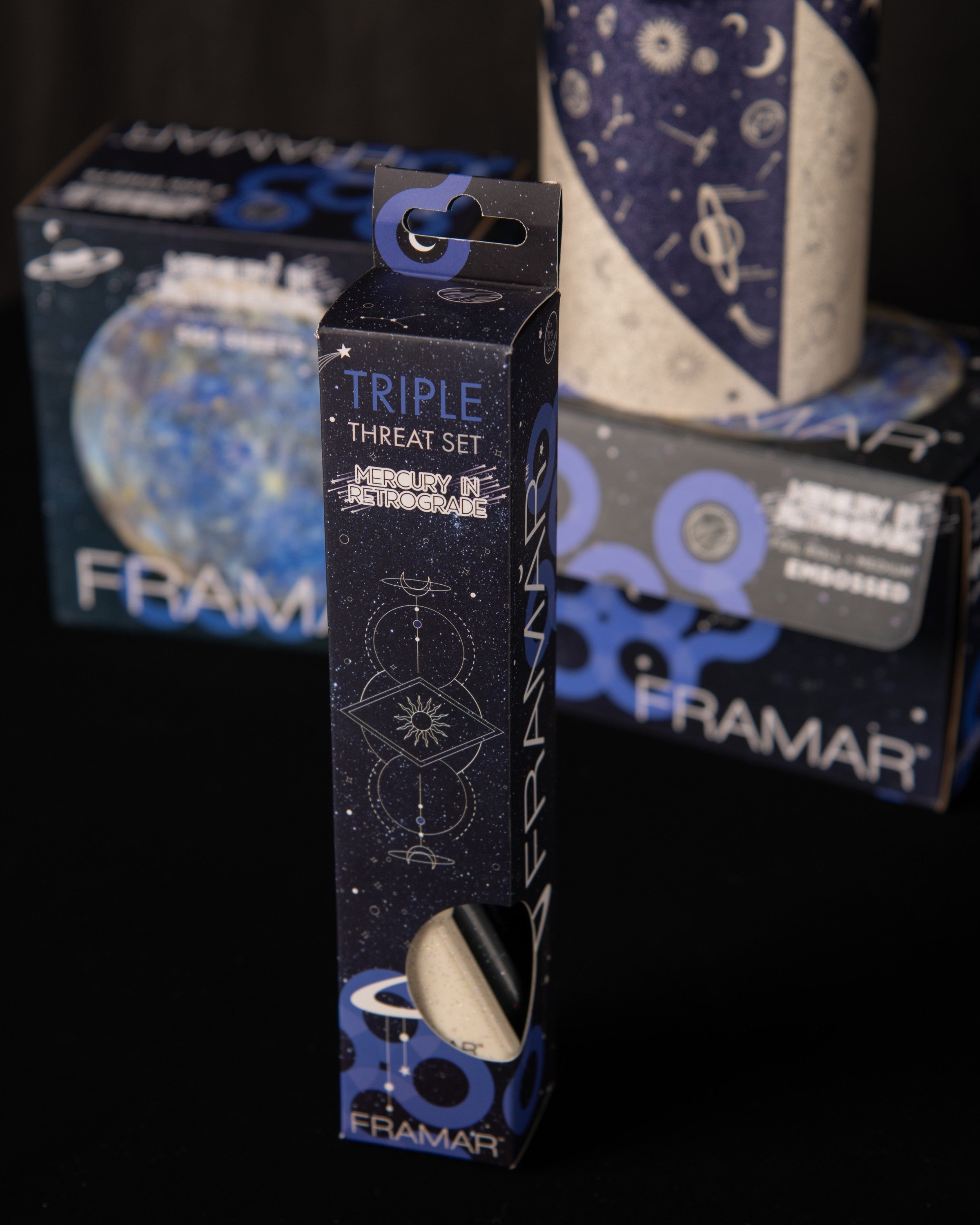 Framar Set Brochas Triple Threat Mercury Retrograde 3 Piezas | Versatilidad - imagen 6
