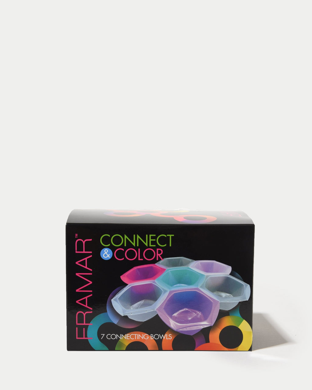 Juego Connect & Color Bowls de 7 Pocillos Framar de Colores | Organización Extrema para Coloración - imagen 6