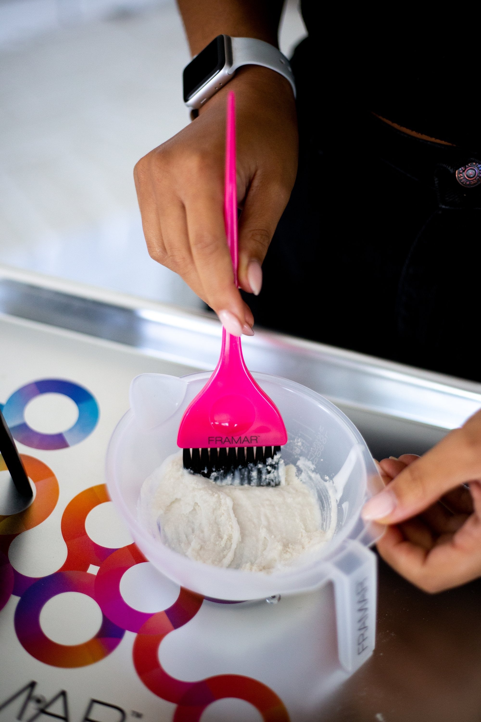 Brocha Classic Framar Pink para Tinte | Cobertura Uniforme y sin Manchas - imagen 4