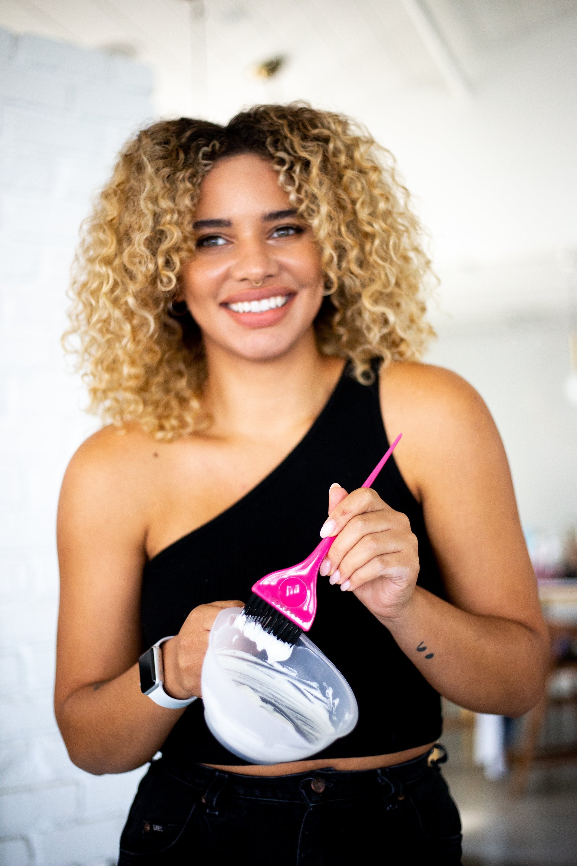 Brocha Classic Framar Pink para Tinte | Cobertura Uniforme y sin Manchas - imagen 5