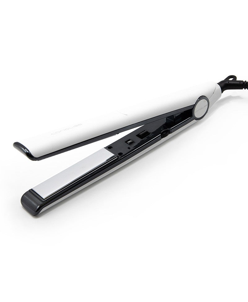 Plancha Corioliss C1 White Soft Touch Chrome