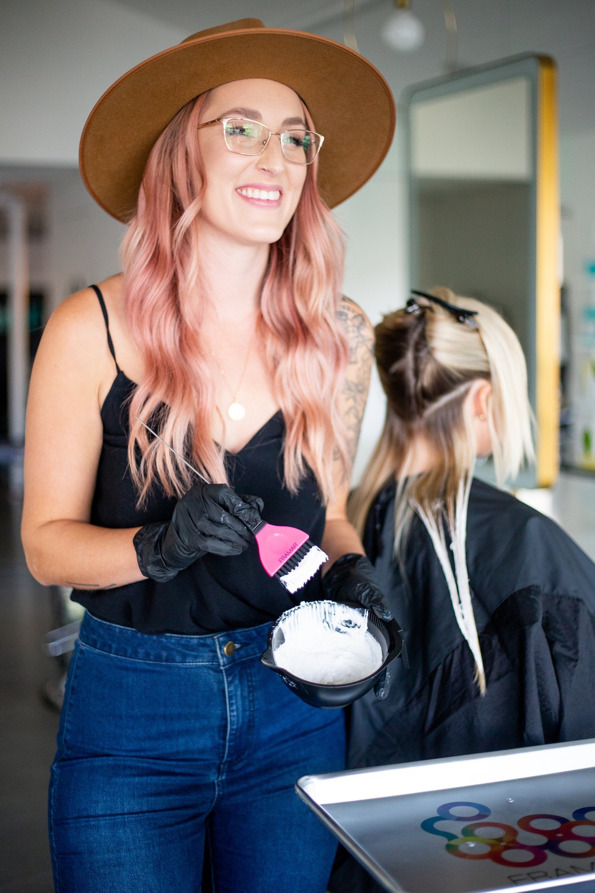 Brocha Framar Pin Tail para Tinte | Separación y aplicación - imagen 3