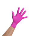 Guantes de Nitrilo Rosados Framar 100pc