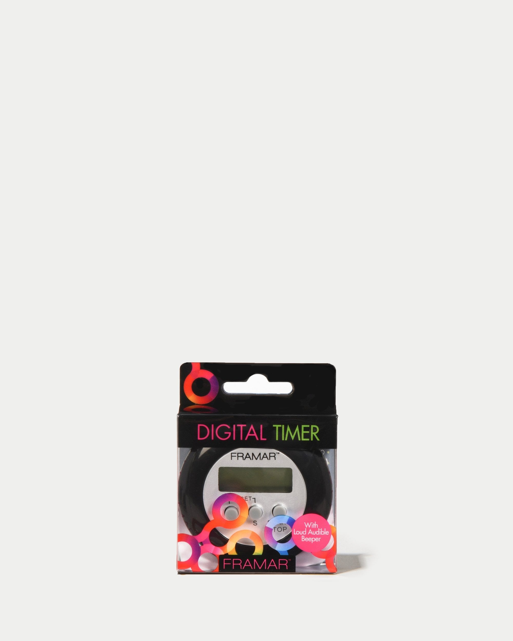 Temporizador Digital Framar Black | Control de Tiempo para Color Perfecto