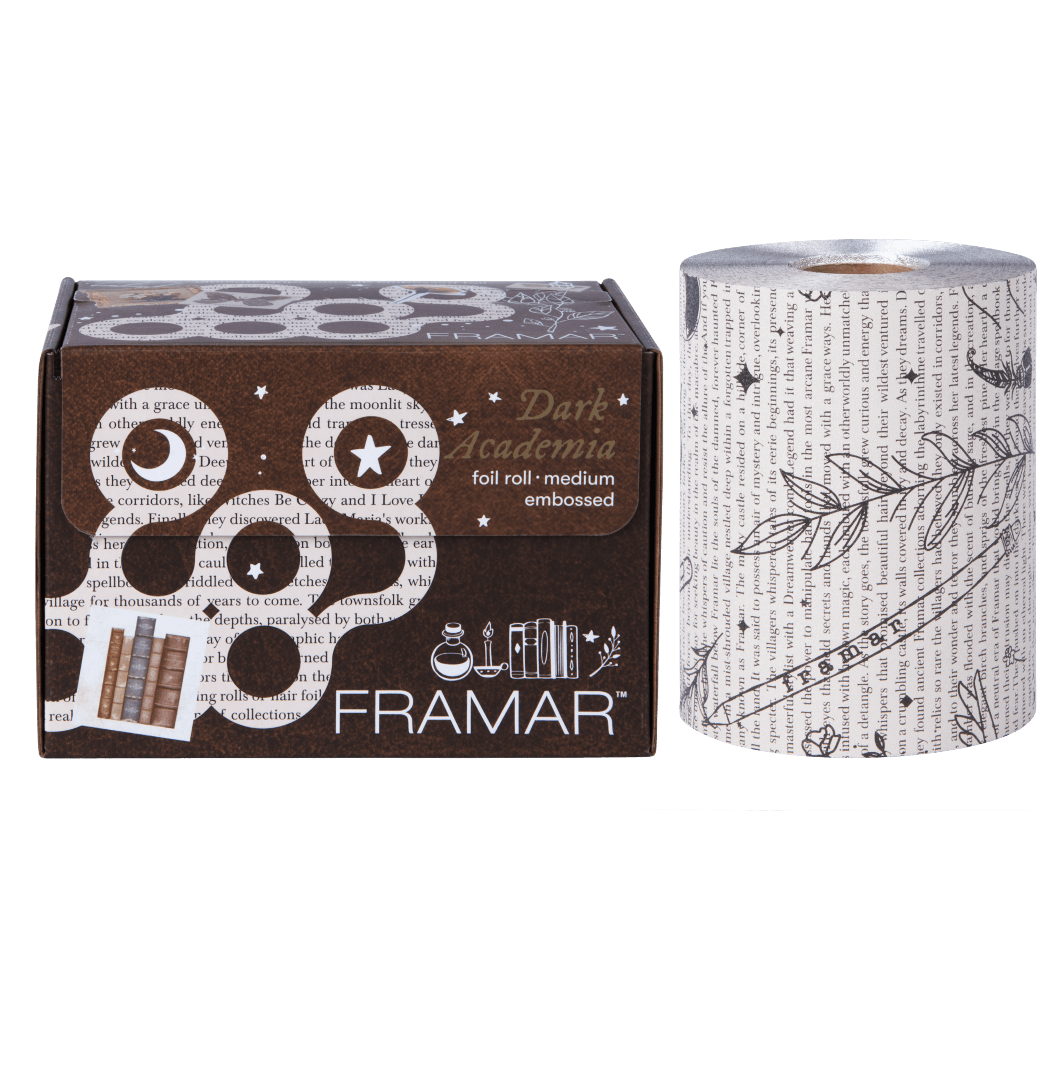 Embossed Roll Dark Academia – Medium 100 Metros - imagen 2