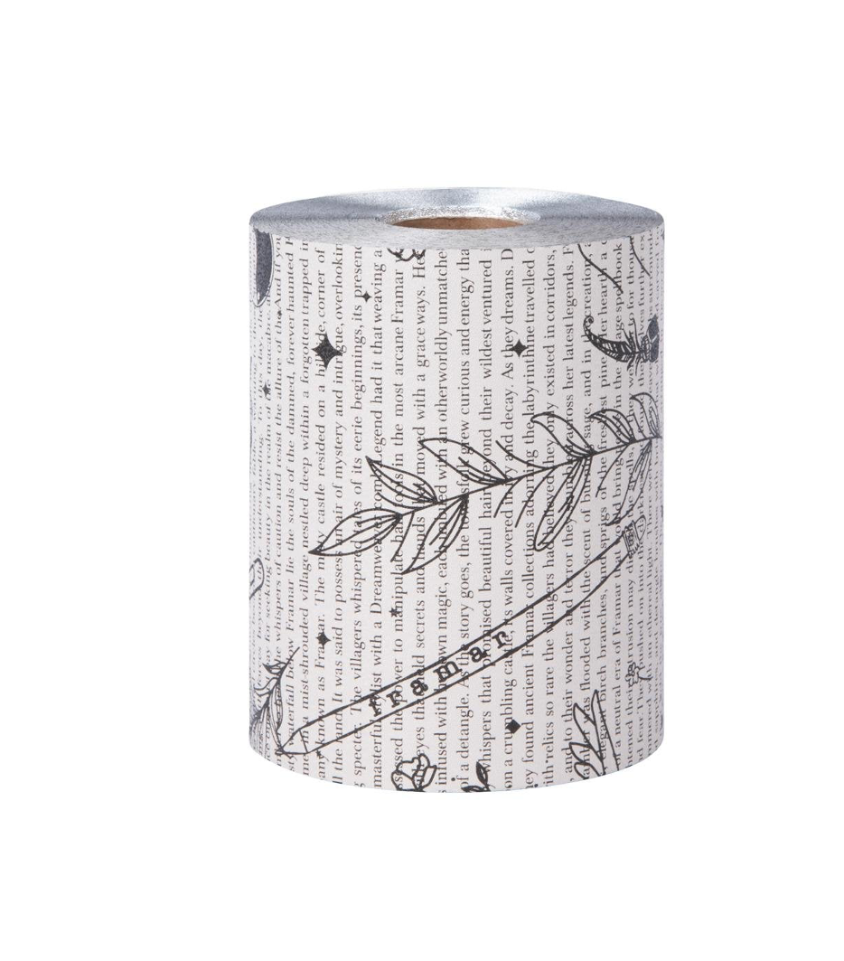 Embossed Roll Dark Academia – Medium 100 Metros