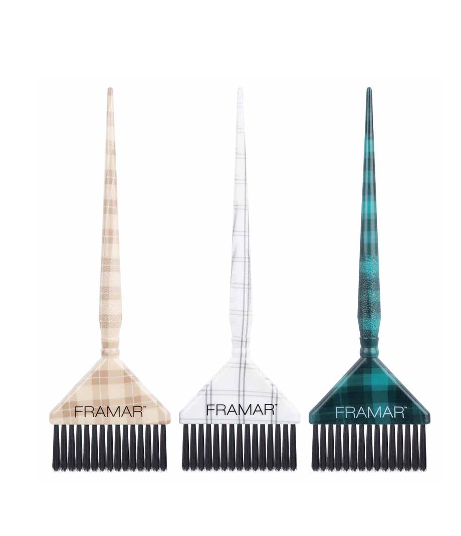 Big Daddy Brush Set Plaid Hair Day – 3 Pack