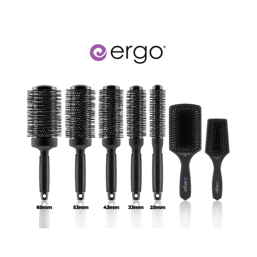 Set de Cepillos Iónicos ERGO | Kit de Brushing Profesional