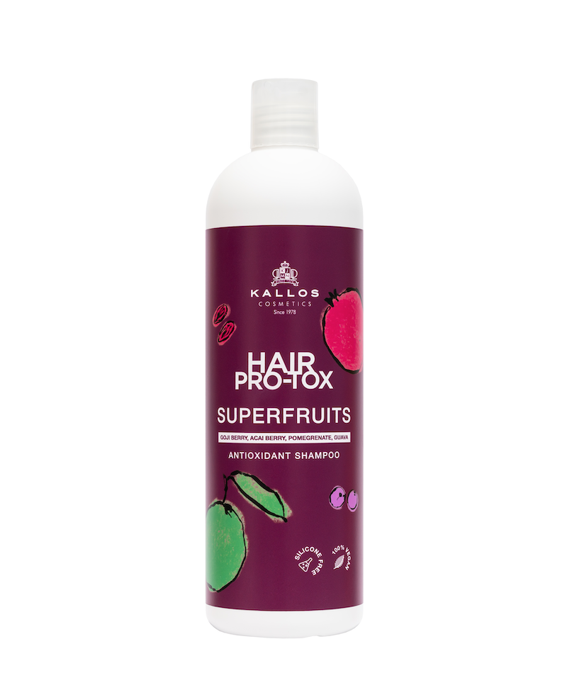 Kallos PRO-TOX Superfruit Shampoo y acondicionador de 1000ml - imagen 3