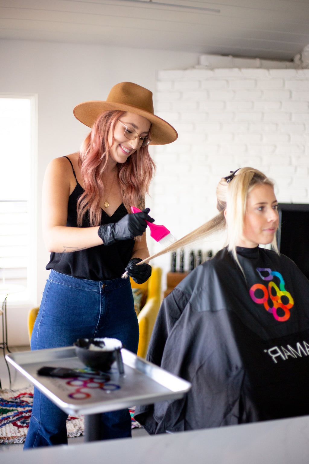 Set Power Painter Framar (2 Brochas) | Brochas Anchas para Balayage - imagen 6