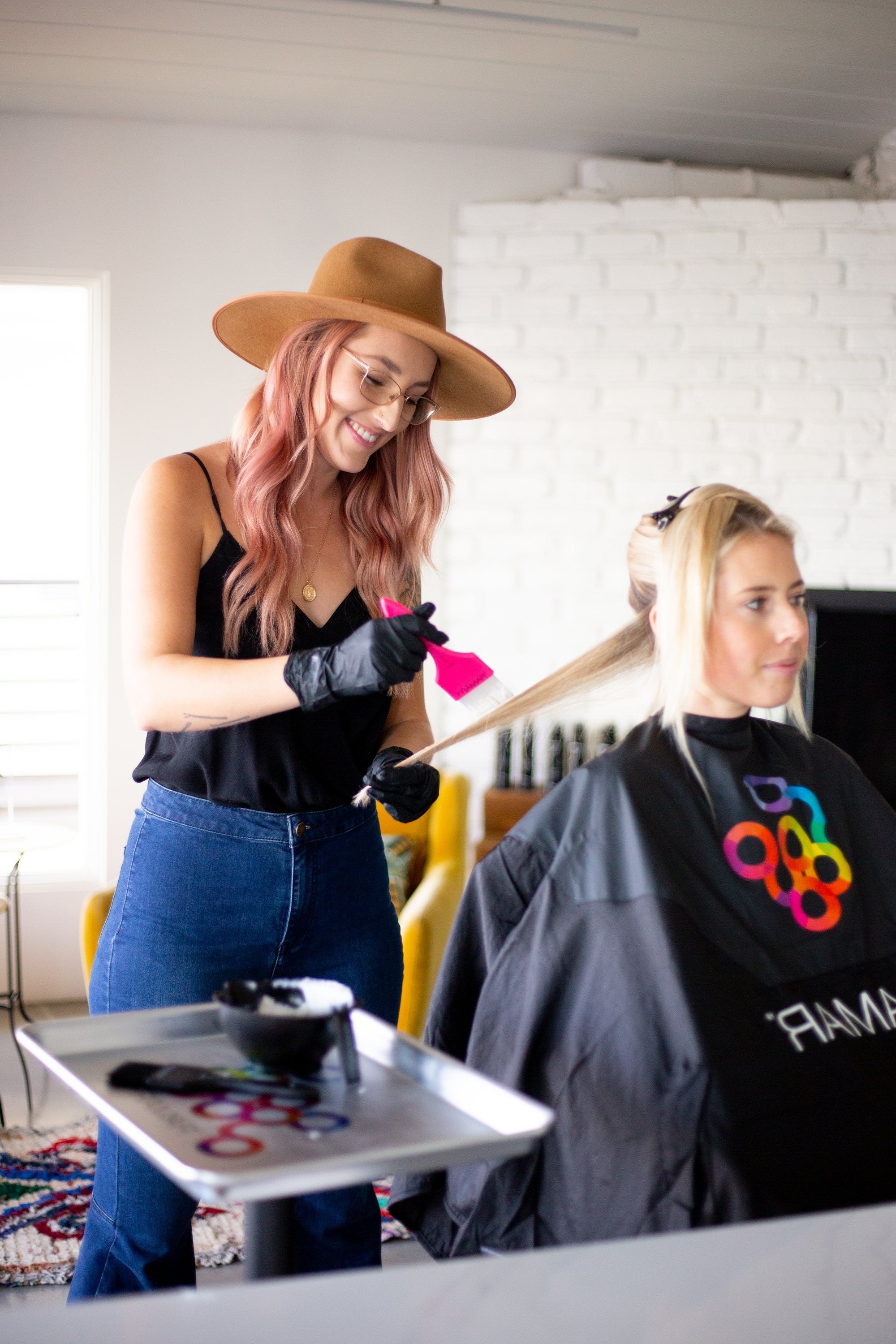 Set Power Painter Framar (2 Brochas) | Brochas Anchas para Balayage - imagen 6