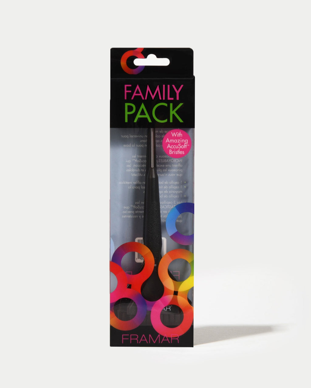 Set Family Pack Framar (3 Brochas) Negro| Cobertura Total - imagen 2