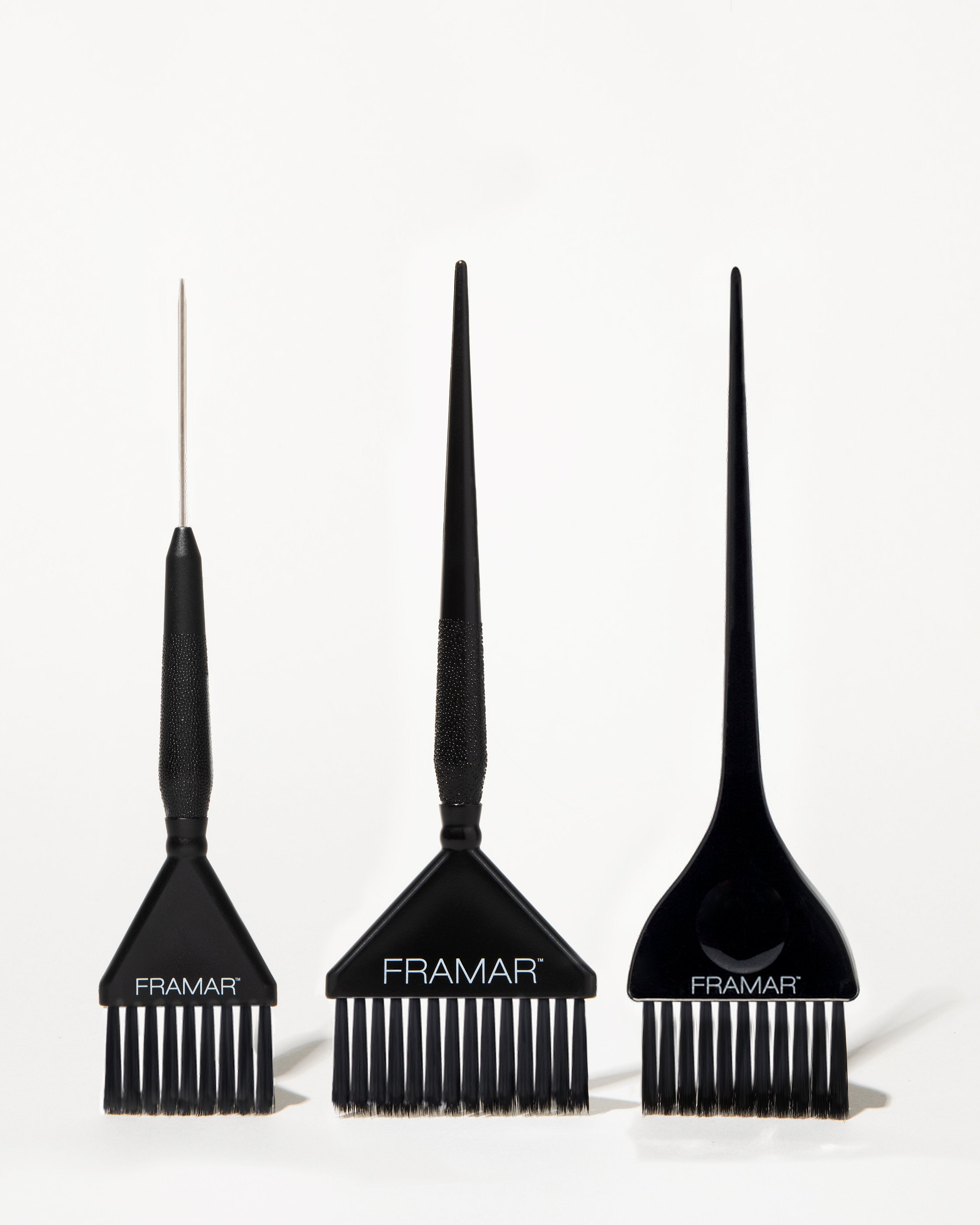 Set Family Pack Framar (3 Brochas) Negro| Cobertura Total