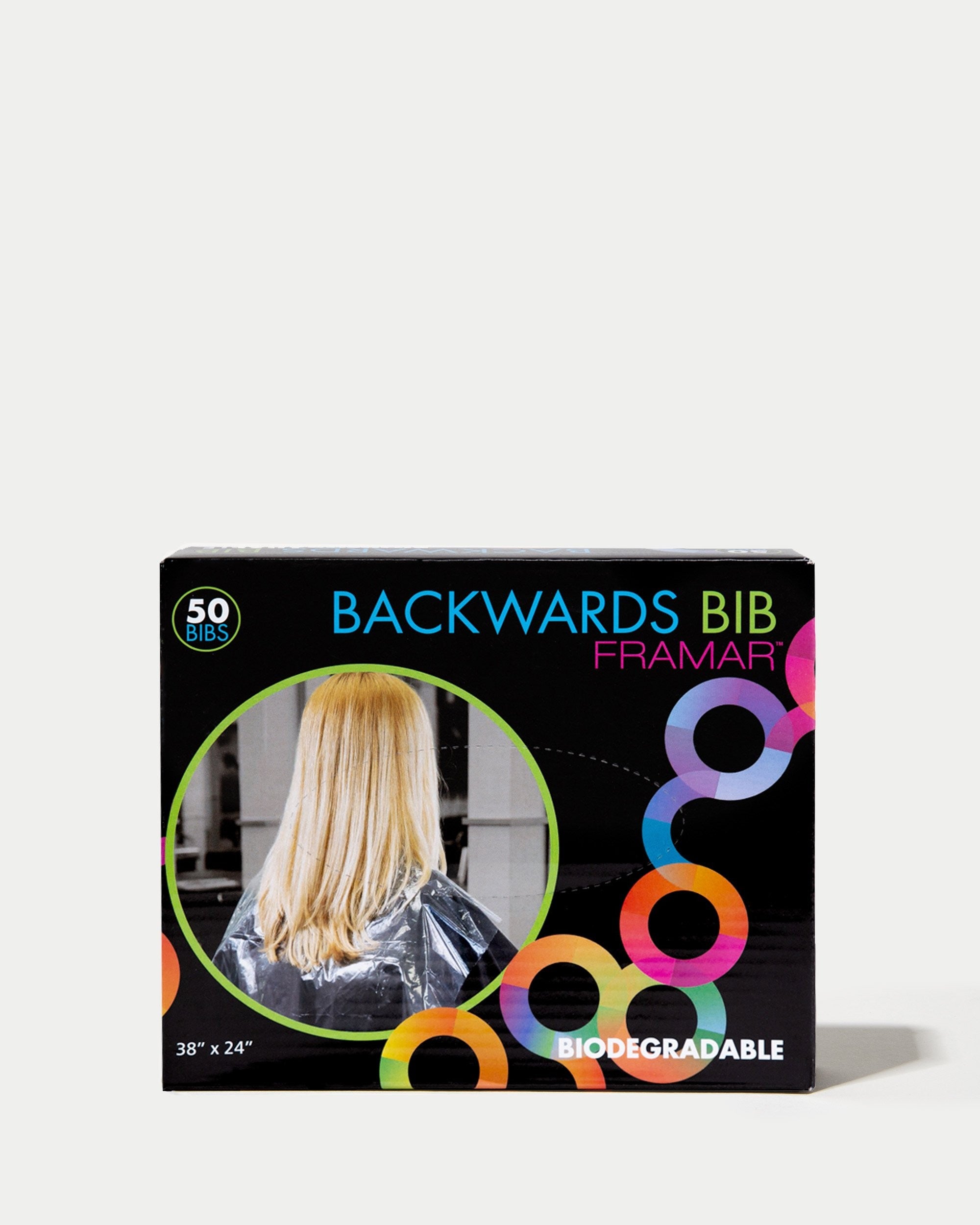 Capas Protectores Framar Backwards Bib | Biodegradables (50 Unid.)