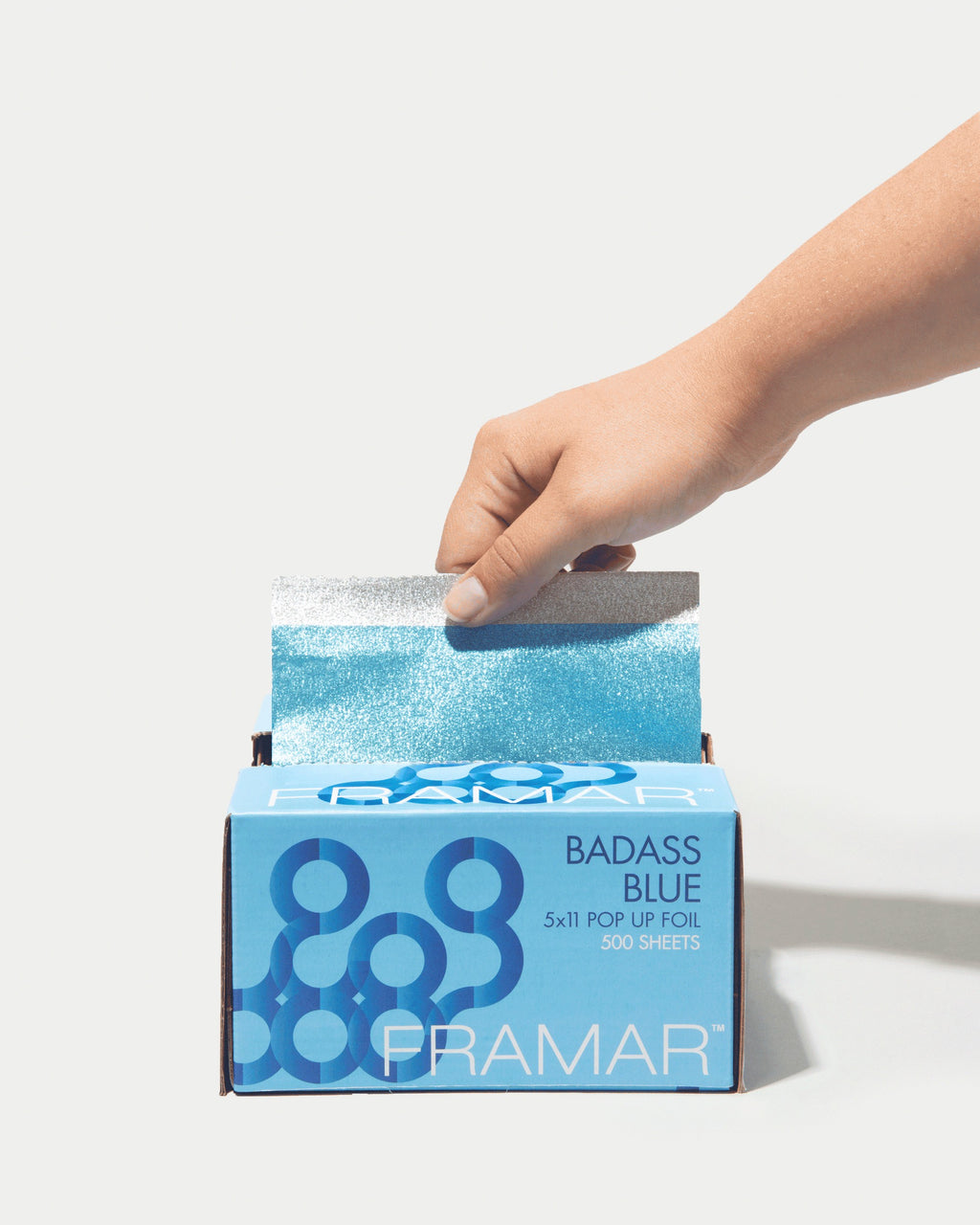 Hojas de Aluminio Pop Ups BadAss Blue Framar (500 Hojas) | Aplicación Rápida - imagen 2