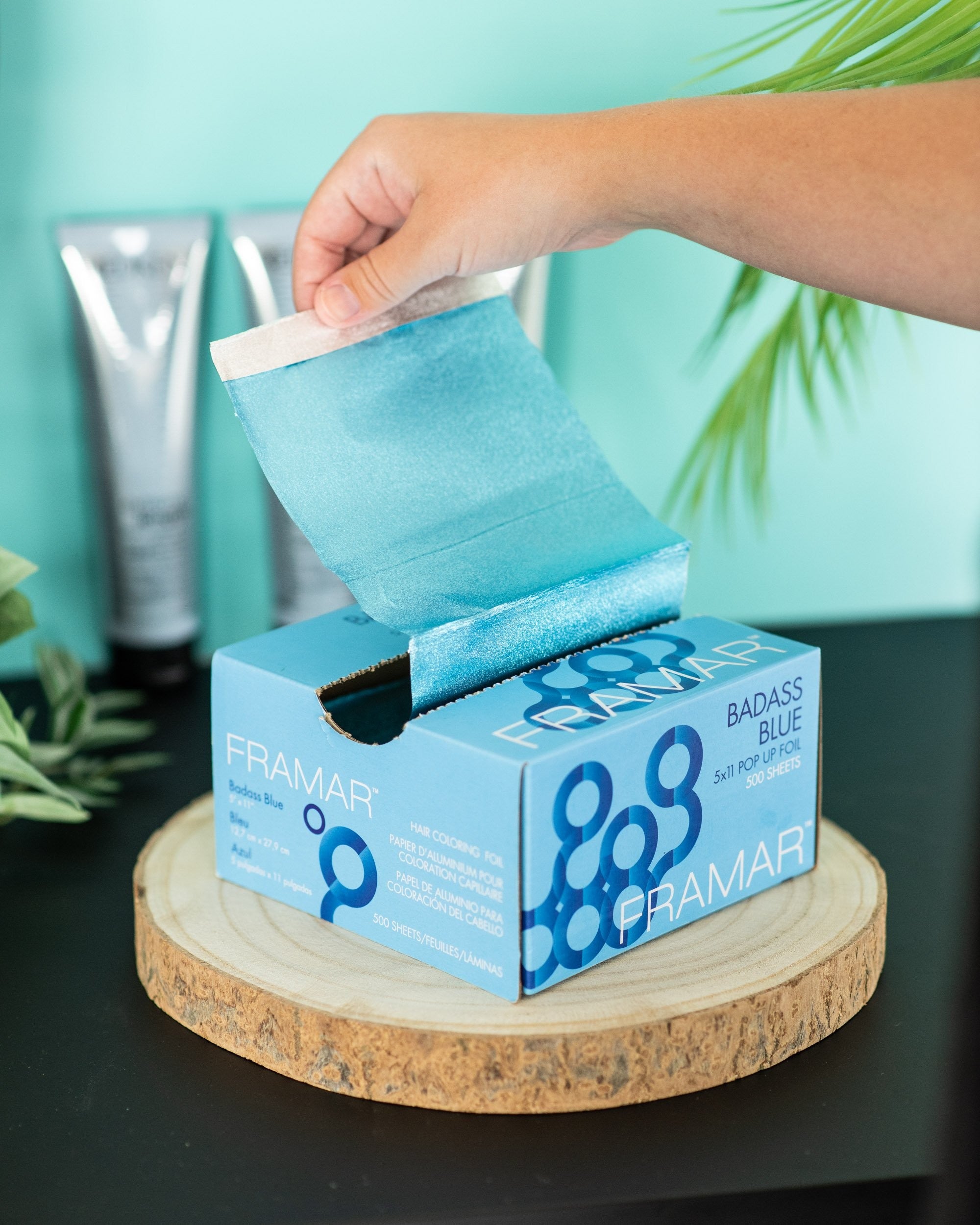 Hojas de Aluminio Pop Ups BadAss Blue Framar (500 Hojas) | Aplicación Rápida - imagen 6