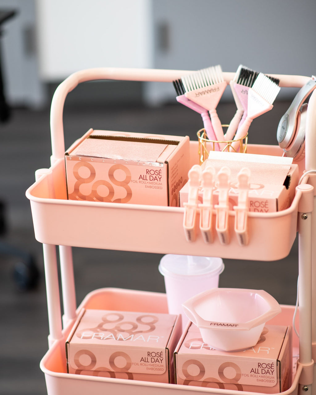 Papel de Aluminio Framar Rollo Rosé All Day Embossed | Lujo y Agarre (Medium 100m) - imagen 5